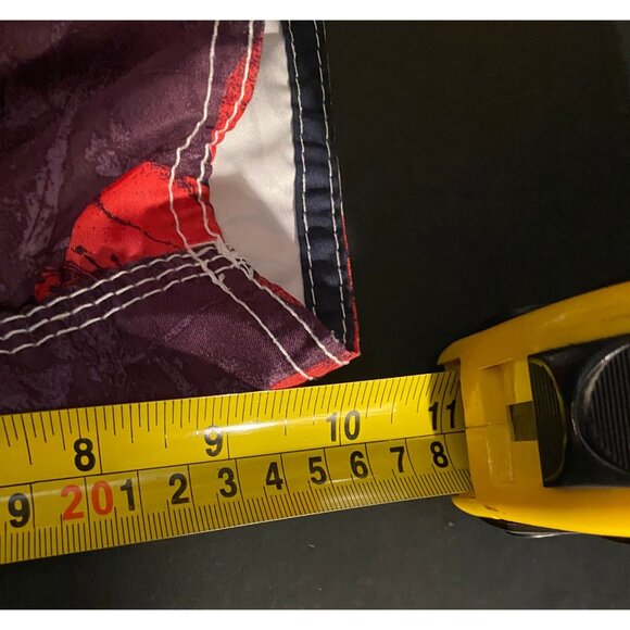 Vtg Rip Curl Board Shorts Mens 34 10" Floral Palm AOP Swim Trunks Y2K - Picture 6 of 6